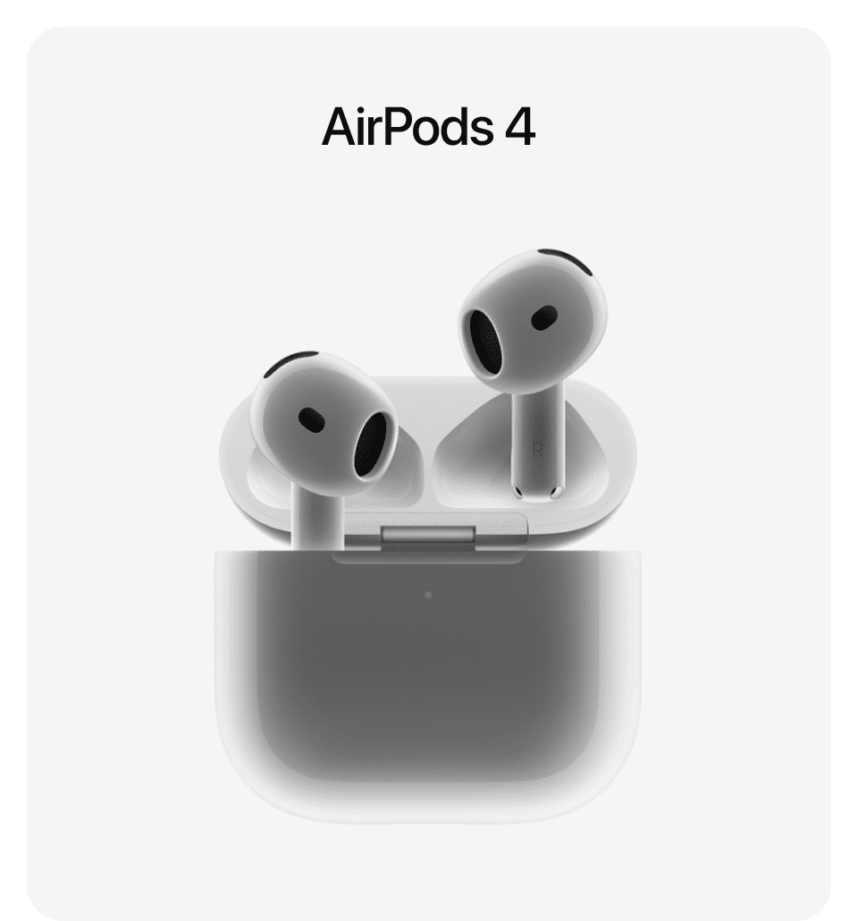 Наушники Apple AirPods 4 (4-го поколения) - 8