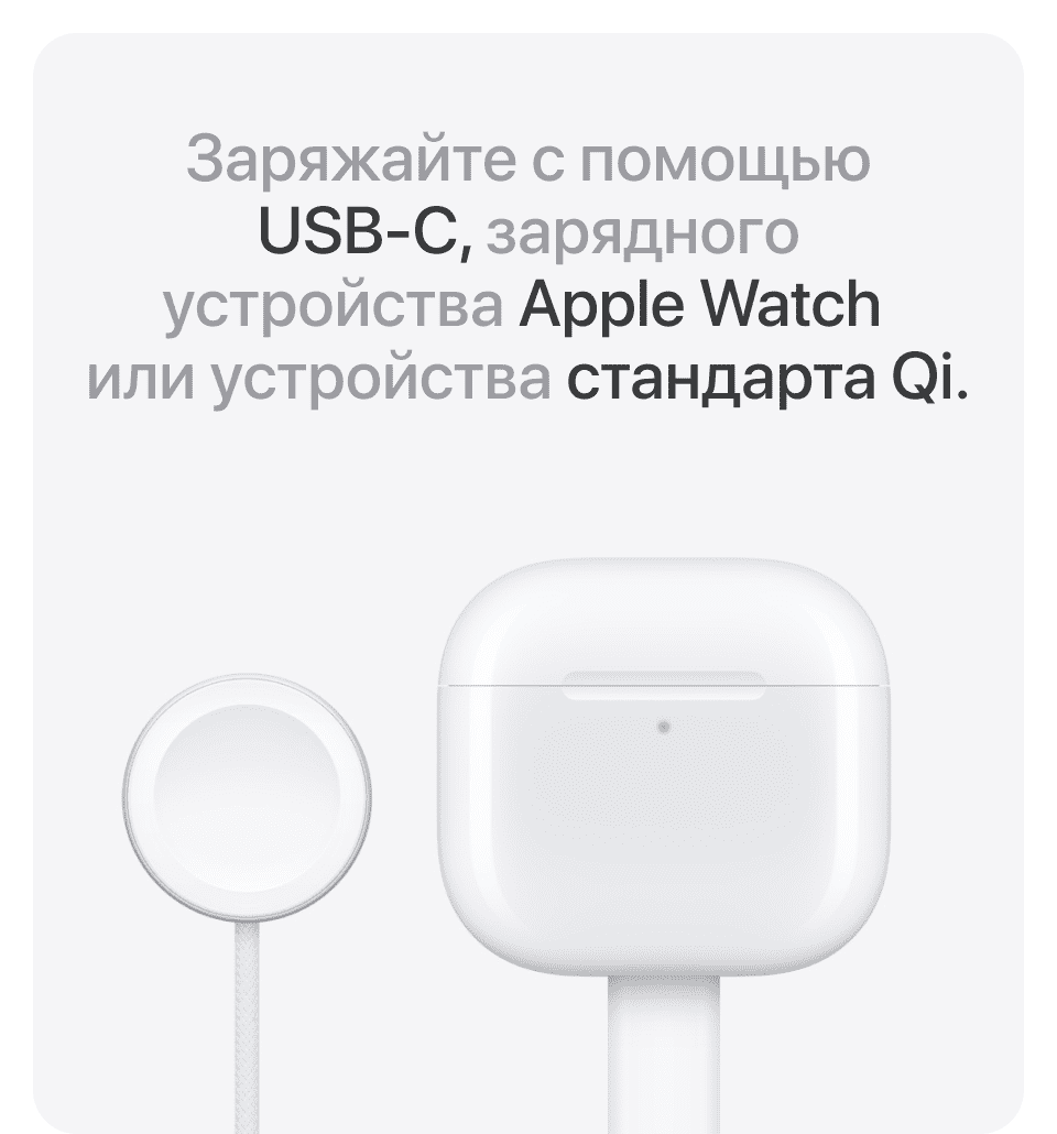 Наушники Apple AirPods 4 (4-го поколения) - 11