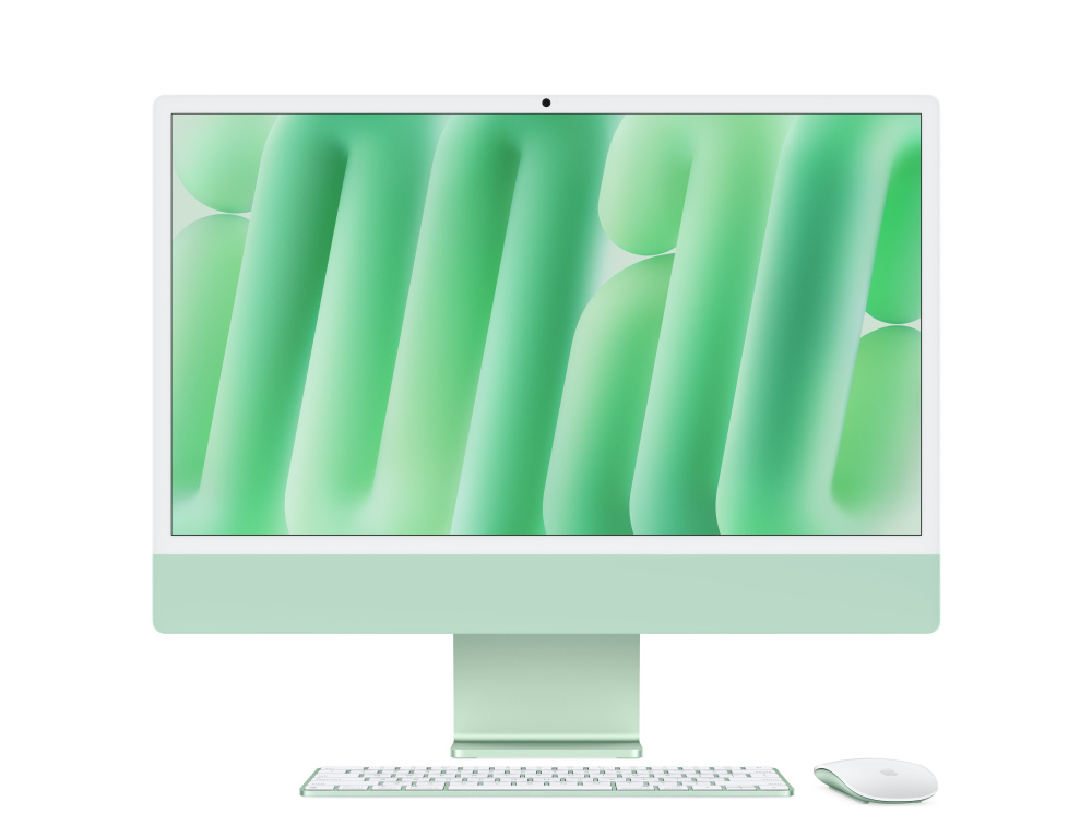 Apple iMac 24" Retina 4,5K, M4, 8 CPU, 16 Гб/256 Гб, Зеленый