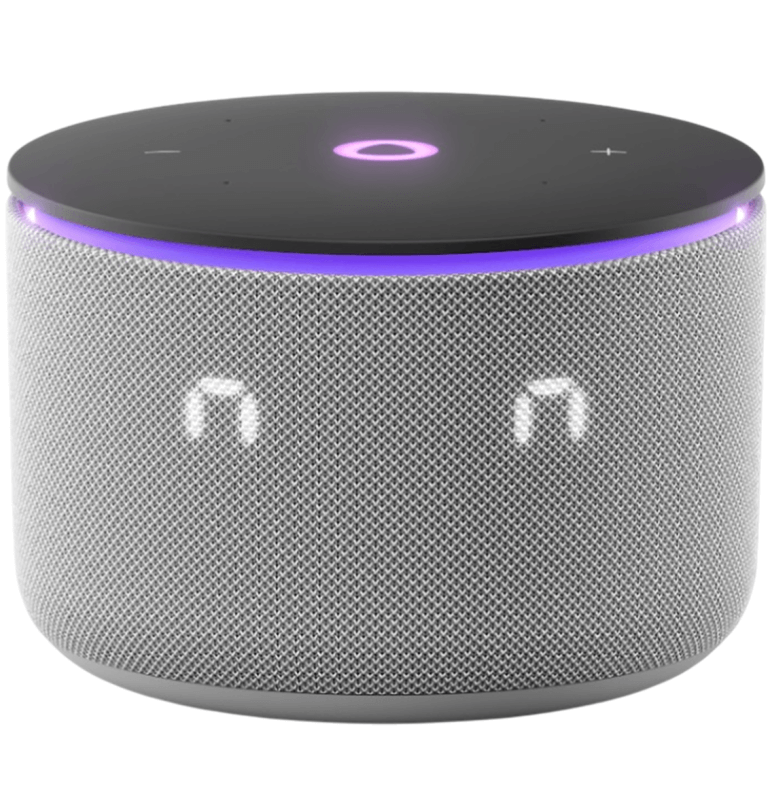 Умная колонка Яндекс Станция Мини 3 Про с Алисой и Zigbee, Grey