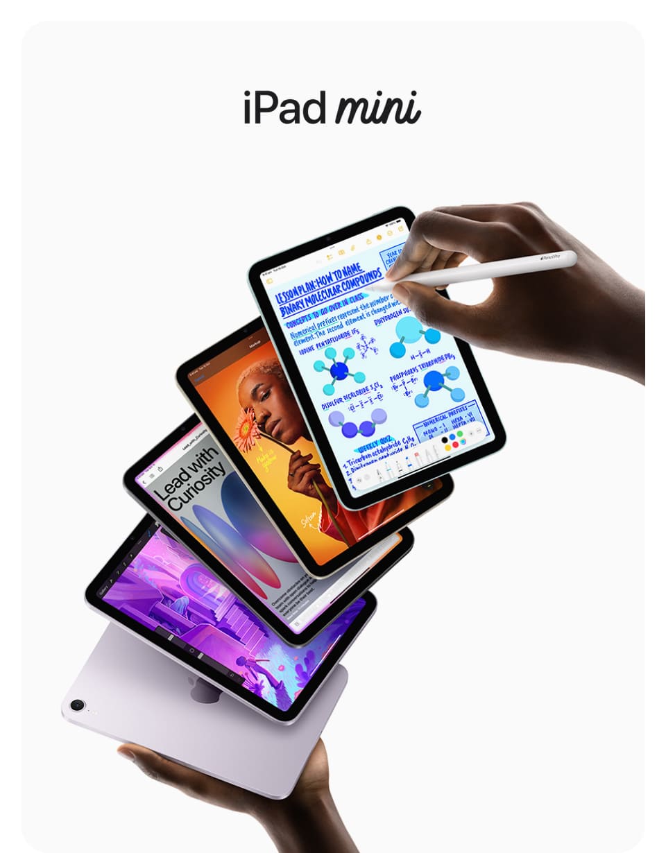 Apple iPad mini A17 Pro (2024), wi-fi, 128 Гб, Голубой (Без RuStore) - 9