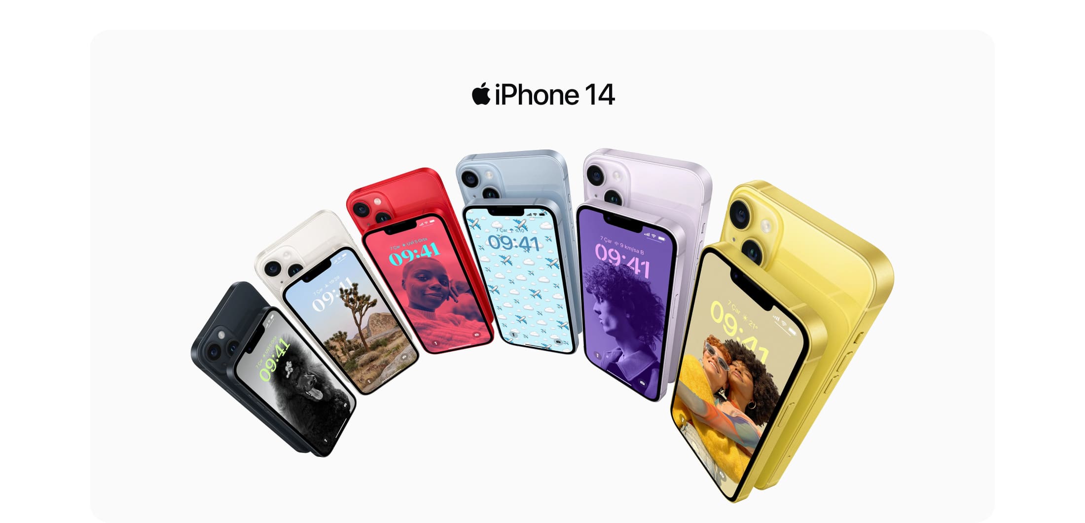 Apple iPhone 14 SIM + eSIM, 256 Гб, Желтый (Без RuStore) - 1