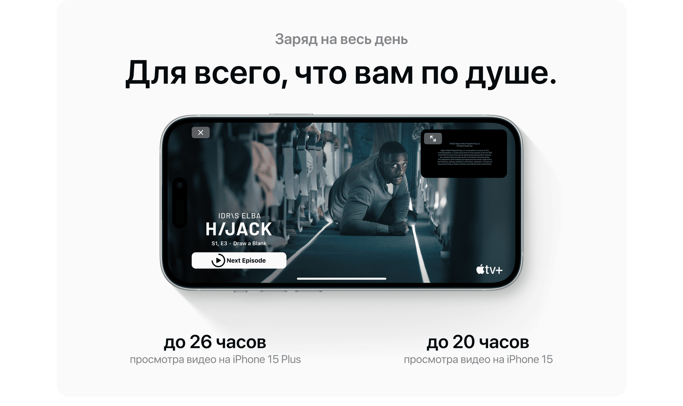 Apple iPhone 15 Plus SIM + eSIM, 128 Гб, Зеленый (Без RuStore) - 5