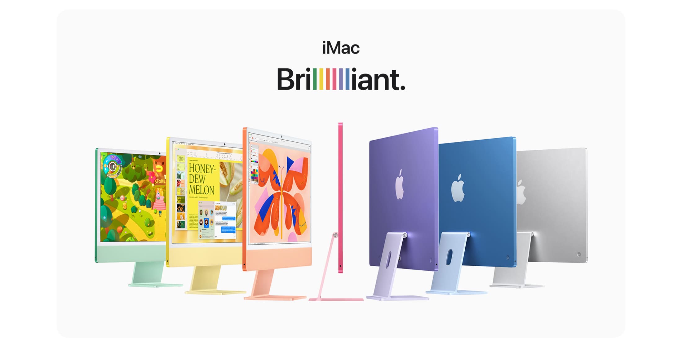 Apple iMac 24" Retina 4,5K, M4, 10 CPU, 32 Гб/2 Тб, Желтый - 1