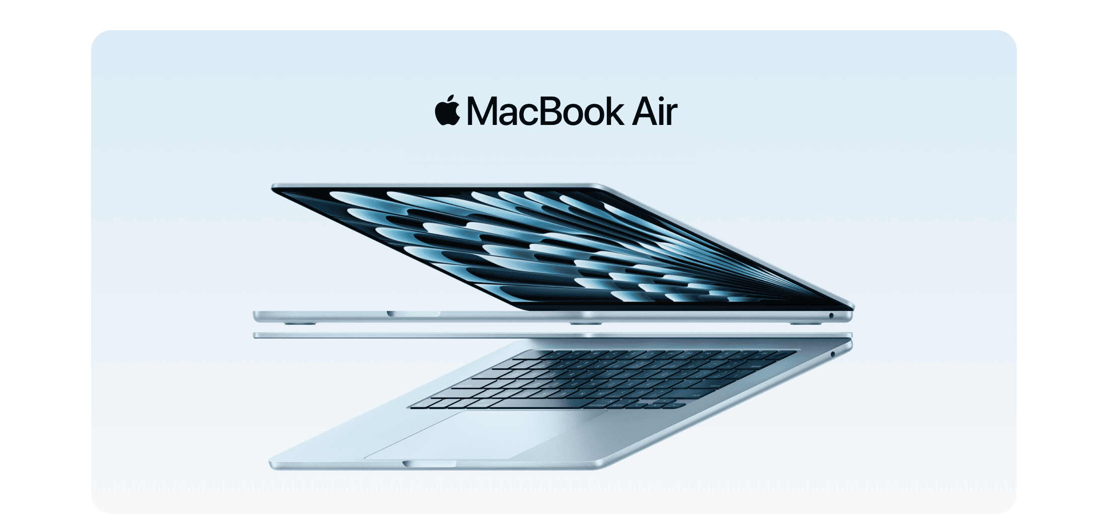 Apple MacBook Air 13" (M4, 2024), 32 Гб/1 Тб, Небесно-голубой - 1