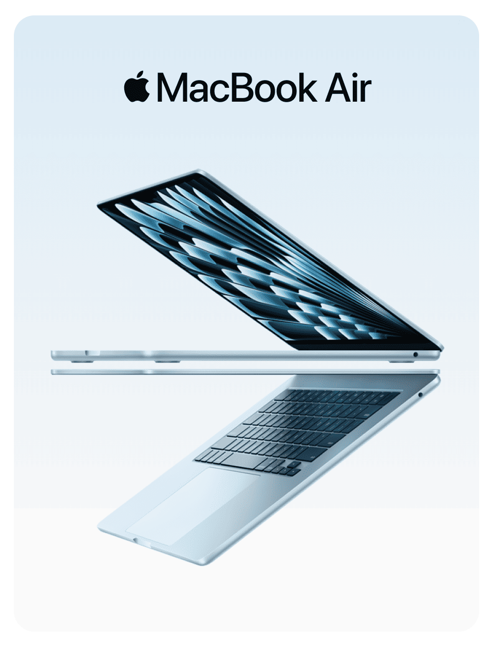 Apple MacBook Air 13" (M4, 2024), 32 Гб/1 Тб, Небесно-голубой - 9