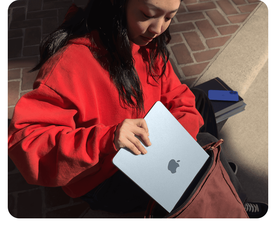 Apple MacBook Air 13" (M4, 2024), 32 Гб/1 Тб, Небесно-голубой - 17