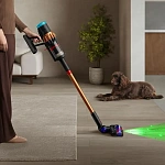 Вертикальный пылесос Dyson DS60 Piston Animal Submarine, Black/Copper, с напольной подставкой