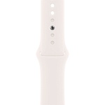 Apple Watch Series 11, 42 мм, корпус из алюминия цвета Розовое золото, ремешок спортивный, цвет румянец, M/L