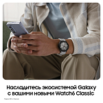 Смарт-часы Samsung Galaxy Watch 6 Classic, 43 мм серебро