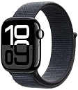 Apple Watch Series 10 42mm Black (тканевый ремешок черный без размера)
