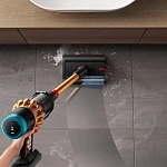 Вертикальный пылесос Dyson DS60 Piston Animal Submarine, Black/Copper, с напольной подставкой