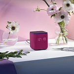 Умная колонка Яндекс Станция Миди с Алисой на YaGPT, малиновый