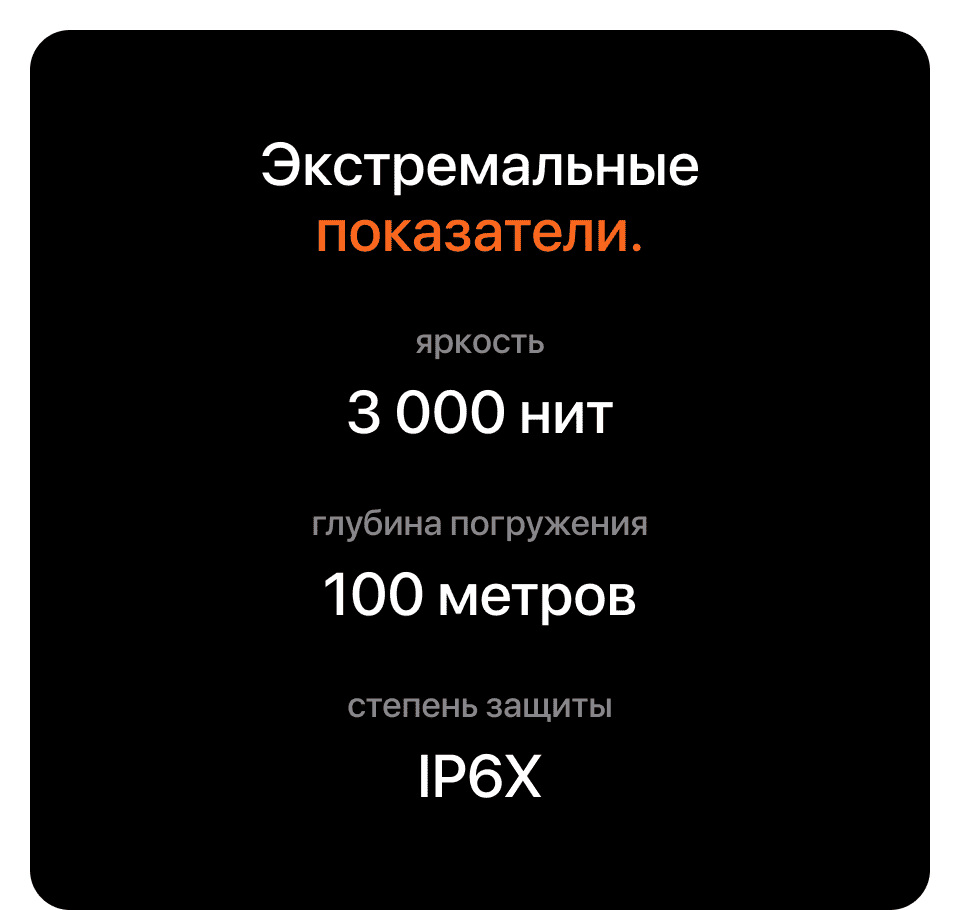 Apple Watch Ultra 2, 49 мм, корпус из титана цвета Чёрный (Black Titanium), ремешок Alpine, цвет тёмно-синий - 15