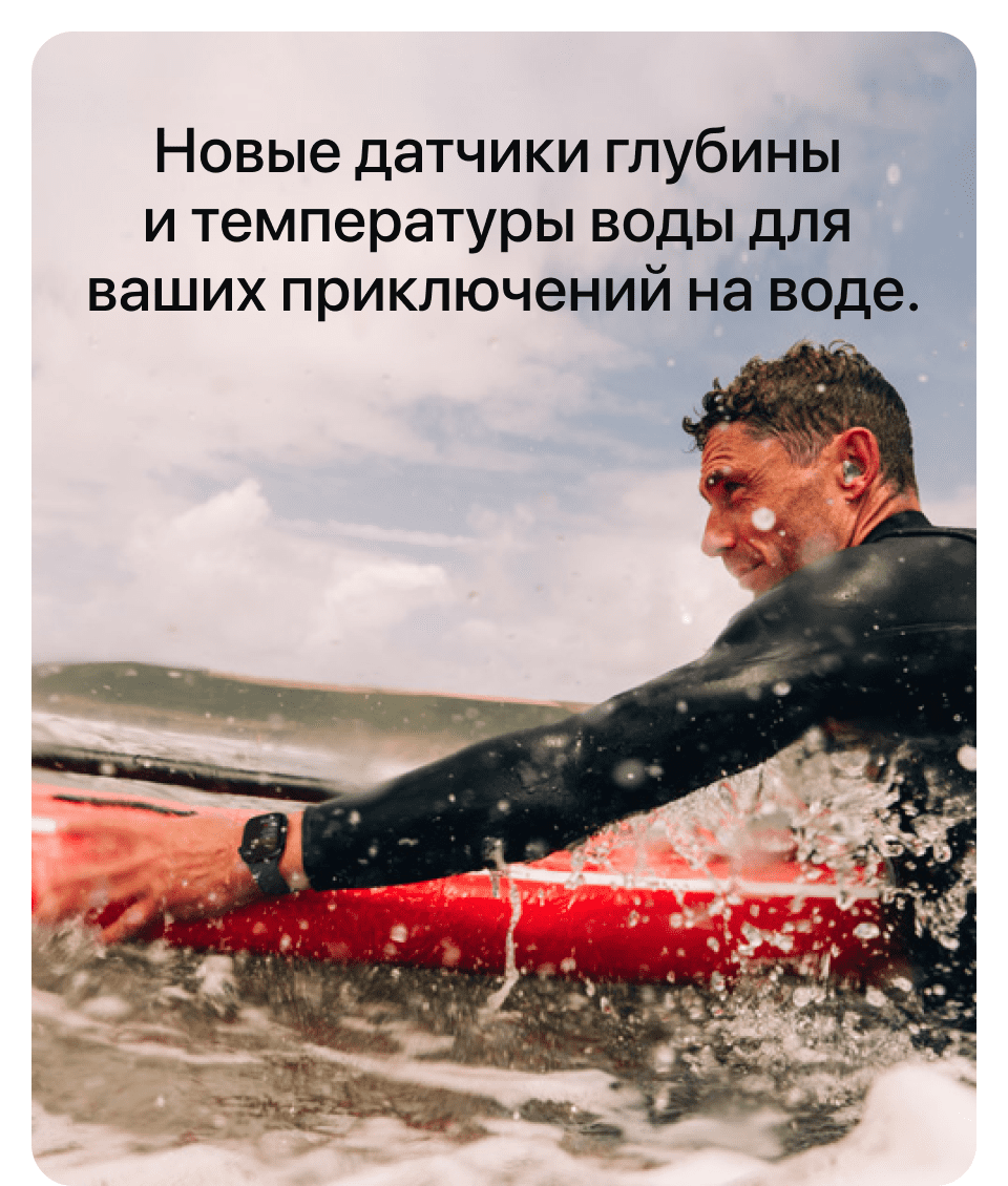 Apple Watch Series 10, 46 мм, корпус из алюминия цвета Чёрный глянец, ремешок спортивный, цвет чёрный (black titanium), S/M - 10