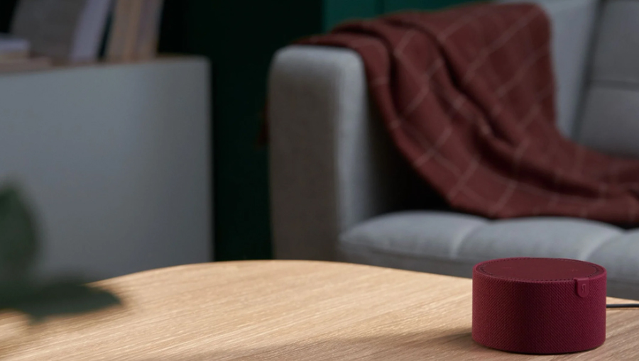 Умная колонка Яндекс Станция Мини 2 с часами, cерый опал №2